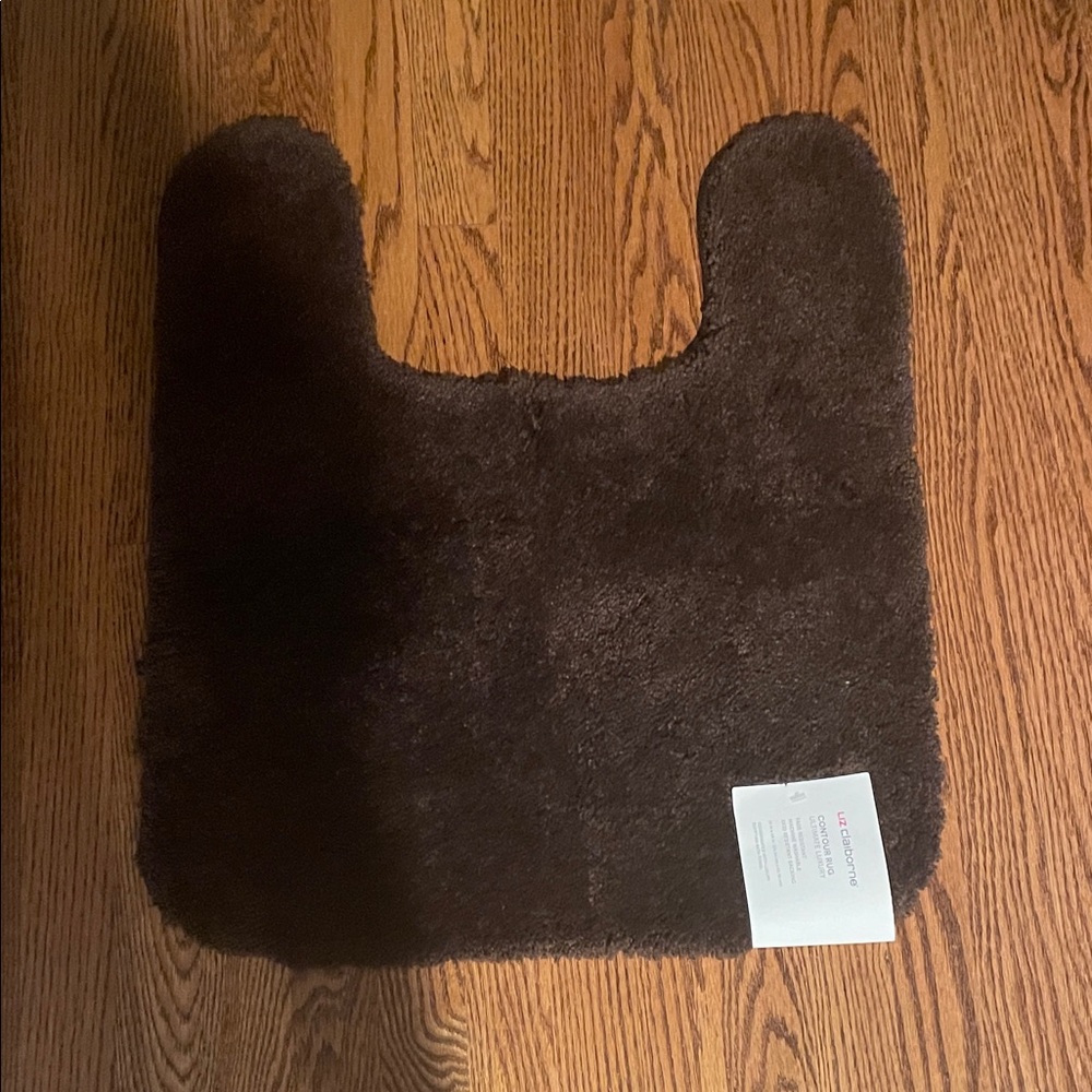 Liz Claiborne Dark Brown Bath Mat